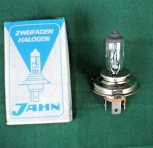 NOS JAHN Halogen Lamp Bulb H4 12V 60/55W P43T Headlight OEM ,west Germany  - Bild 1 von 5