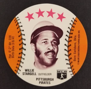 Willie Stargell 1976 Isalys Baseball Disc Karte (NM) - Bild 1 von 2
