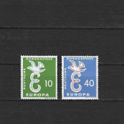 Bund 1958: Mi. Nr. 295-296: Europa, postfrisch, Nachlass