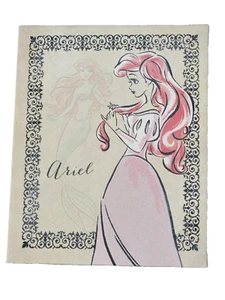 Artissimo Disney Princess Ariel Wrapped Frame Canvas Wall Art 8 X 10 EUC - Picture 1 of 5