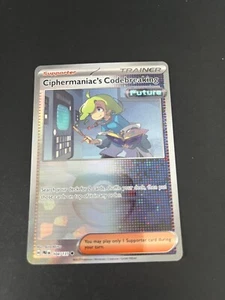 Ciphermaniac's Codebreaking 104/131 Pokeball Reverse Holo Prismatic Evolutions - Picture 1 of 6