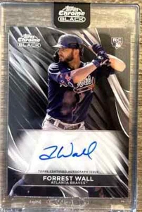๐ฅ 2024 Topps Chrome Black Forrest Wall ROOKIE ON-CARD AUTO RC ๐ฅ - Picture 1 of 2
