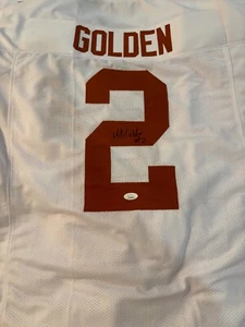 Matthew Golden signed icey white UT jersey - Picture 1 of 2