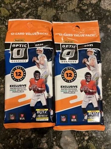 2 - 2021 Panini Donruss Optic Football Cello Fat Packs and SHIPS TODAY! - Picture 1 of 1