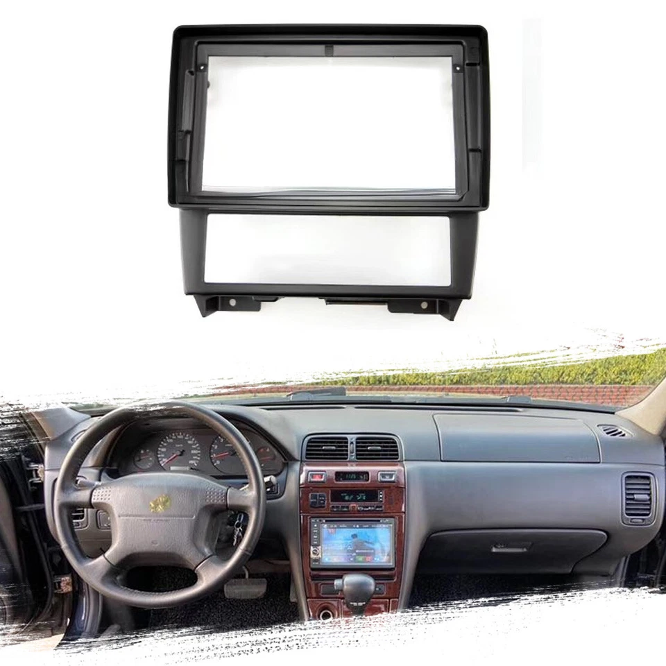 New Fascia Stereo Radio Bezel Panel Frame DVD Trim For Nissan CEFIRO 1994-2000 - Image 1 of 1