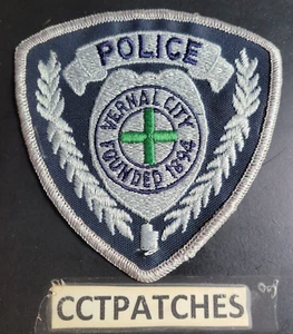 VERNAL CITY, UTAH POLICE SHOULDER PATCH UT - Picture 1 of 2
