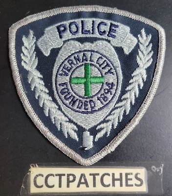 VERNAL CITY, UTAH POLICE SHOULDER PATCH UT - Image 1 of 2
