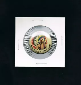 EXTREMELY RARE 1950 wrestler CHIEF DON EAGLE wrestling pinback button SUPER NICE - Picture 1 of 3