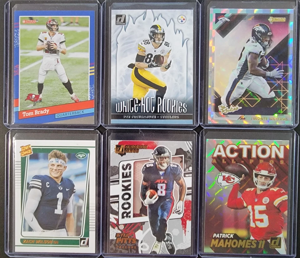 2021 DONRUSS -WHITE PORTRAIT ROOKIES ACTION CHAMP DOMINATOR 1991 GRIDIRON PYC - Image 1 of 1