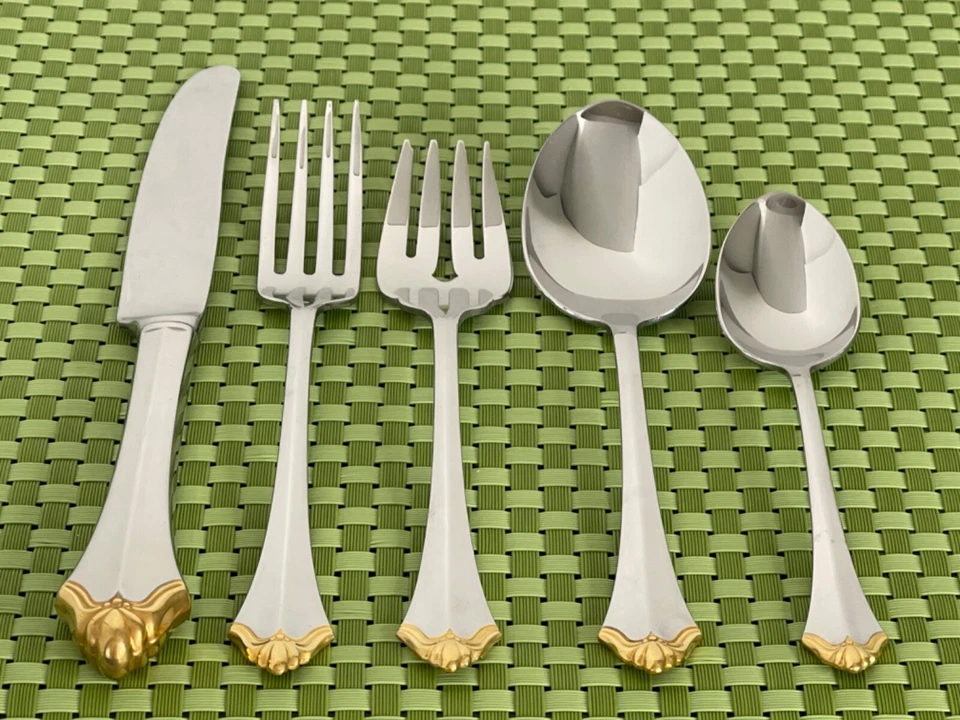 Oneida Community GOLDEN KENWOOD Stainless Flatware SMART CHOICE A45VG - Image 1 of 1