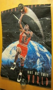 Michael Jordan 1995 Costacos Bros. 23”X35” Poster Out of This World NBA Bulls - Picture 1 of 2