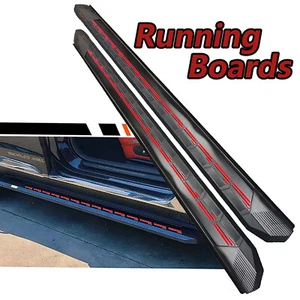 Fits for Acura MDX 2022-2025 Running Board Side Step Nerf Bar Black 2PCS - Foto 1 di 10