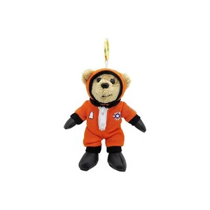 Teddy Bear Keyring Astro Space Astronaut Space Suit Kids Orange Chain Gift Idea - Picture 1 of 1