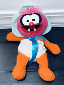 Muñeca de peluche de peluche de 11"" vintage The Animal Sesame Street juguete frijoles niños lindo bebé - Imagen 1 de 3