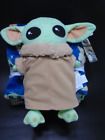 NWT Star Wars Mandalorian baby Yoda 3 piece travel set with plush 