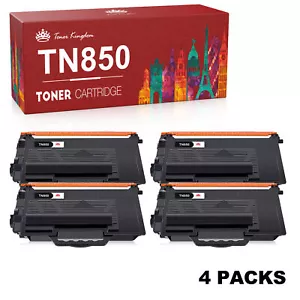 4PK TN850 TN-850 TN820 Toner Cartridge For Brother TN820 MFC-L5800DW MFC-L5850DW - Picture 1 of 6