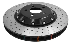 DBA 52166BLKXD -5000 perforado 2 piezas rotor delantero 380 mm para Ford Mustang GT 15-20 - Imagen 1 de 7