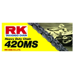 RK Chain for Honda XR80 1979-1984 420 MS 120L - Picture 1 of 2
