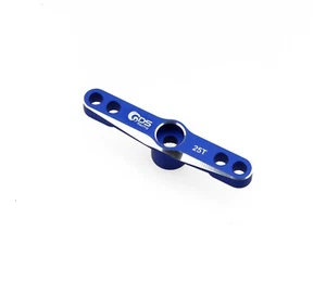 GDS Racing Universal Alu Servohorn Servoarm 25T blau für Futaba - Bild 1 von 2