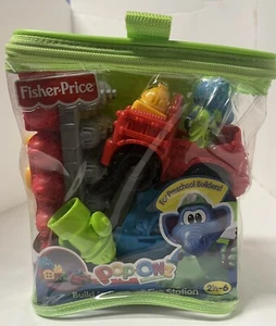NEW FISHER PRICE POP-ONZ BUILD N RESCUE FIRE STATION W/ BAG - Picture 1 of 2