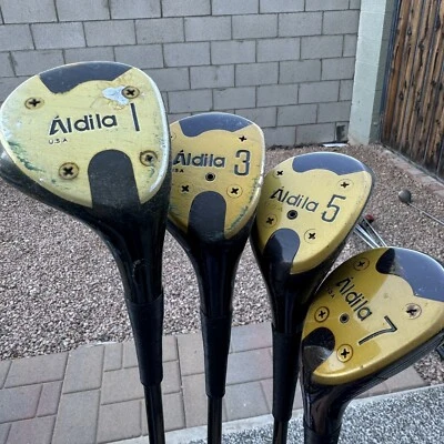 Juego de varillas flexibles rígidas de grafito Aldila de madera moldeada por compresión 1 3 5 7 Foto 1 de 4