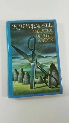 Master of the Moor by Rendell, Ruth Hardback Book dust cover 1982 ex library - Image 1 of 4