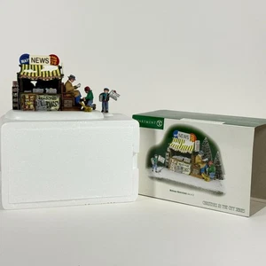 DEPT 56 Christmas in the City Midtown Zeitungskiosk 58974 Dorfdeko 2001 - Bild 1 von 12