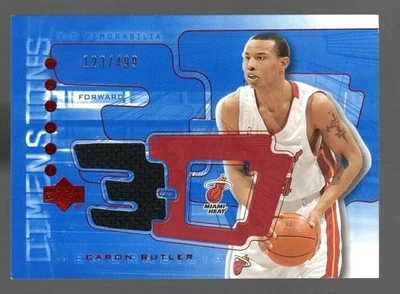 CAMISETA GU CAN BUTLER HEAT - 2004 DIMENSIONES DE LA CUBIERTA SUPERIOR - #3DS31 #d/499 Foto 1 de 2