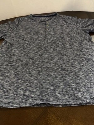 Merona Men’s XXL Short Sleeve Pullover Shirt Black Pre-Owned - Image 1 of 4