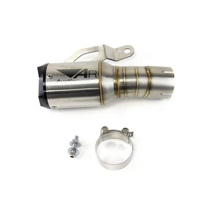 For BMW S1000RR 2019-2025 S1000R 2019-2025 Exhaust Muffler Pipe Slip On 60mm Tip - Foto 1 di 8