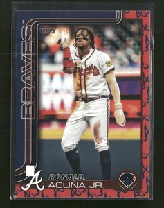 2025 Topps Team Color Border Ronald Acuña Jr. #207 - Picture 1 of 2
