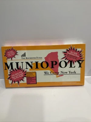 Monopoly New York Munioploly Version Rare Game The Rochester Fund Board Game New - Image 1 of 4