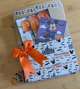 Disney halloween premade junk journal - Picture 1 of 9
