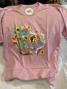 T-shirt Buc-ee’s 2025 Texas Western taglia XL Bucees con etichette - Foto 1 di 8