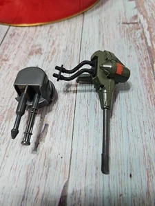 Vintage GI Joe Hasbro ARAH Dragonfly helicopter 1983 - parts Chin Gun,side Gun - Picture 1 of 5
