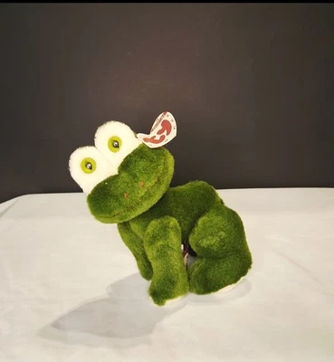 Ty Collectibles Attic Treasures - Frog "Prince" Stuffed Animal Toy Jointed - Image 1 of 4