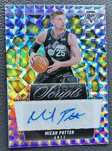 2024-25 Panini Mosaic Micah Potter Mosaic Scripts Auto Mosaic #MS-MCA - Picture 1 of 2