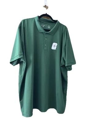 Antigua Men's Charlotte 49ers Dark Pine Tribute Performance Polo Green 3XL - Image 1 of 4