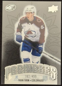 2024-25 UD Ice Premieres Rookie True Level 3 162/499 Ivan Ivan #224 - Foto 1 di 2