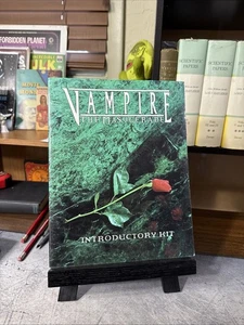Vintage 1997 White Wolf VAMPIRE The Masquerade INTRODUCTORY KIT Book RPG - Foto 1 di 5