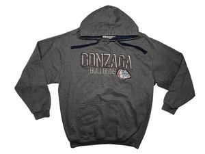 GONZAGA BULLDOGS ZAGS grau warm COLLEGE HOODIE Basketball Fan Sweatshirt Herren L - Bild 1 von 5