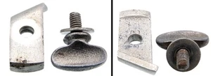 Orig. Left Cap Iron/Screw Type 1 Stanley No. 79 Side Rabbet Plane - mjdtoolparts - Picture 1 of 1