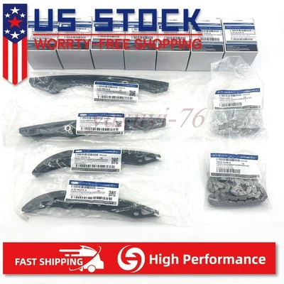 OEM 12X Engine Timing Chain Kit For Ford Mustang F-150 5.0L 2018-2020 BR3Z6K254A - Image 1 of 4