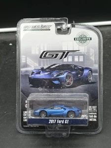 Hobby Exclusive Greenlight Blue 2017 Ford GT 1/64 Diecast Car - Bild 1 von 2