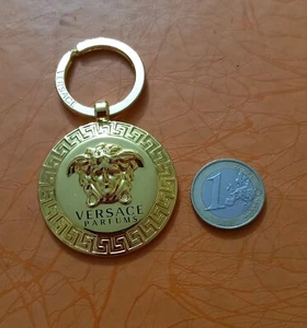 Versace Keyring Medusa Head Parfums Keychain - Picture 1 of 3