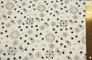 Bandana Cotton Print Fabric | Bandana Fabric | 58/60" Wide | Multiple Colors | - Picture 1 of 29