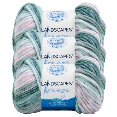 (3 Pack) Lion Brand Yarn 543-607AA Landscapes Breeze Yarn, Seashell - Image 1 of 4
