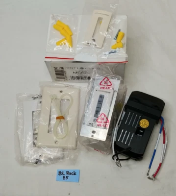 Monte Carlo Fans MCRC3 Accessory - Hard Wired Wall Remote Control/Receiver - Image 1 of 4