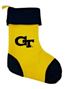 GEORGIA TECH GELBE JACKEN 18 ZOLL FILZ WEIHNACHTSSTRUMPF - Bild 1 von 1