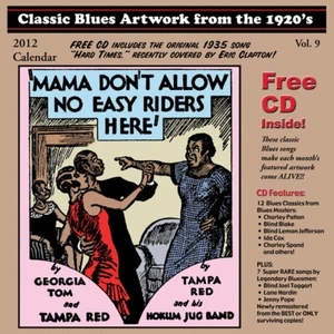John Tefteller's Blues Images Calendar 2012 + FREE CD Paramount Race Record Art - Picture 1 of 2
